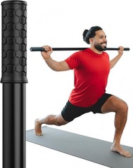 5ft Bamboo Stretching Stick with 20+ Video Tutorials