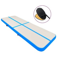 Gymnastics mat with pumps inflatable 300x100x20 cm PVC