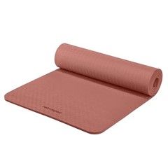 Zuma Yoga Mat | 1/2 Inch Thick Non Slip Workout Mat | TPE Exercise Mat Rose