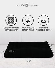 Zabuton Meditation Mat – Cotton Filled Yoga and Meditation Pad – Zabuton Medi…