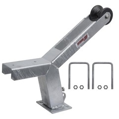 3006.6895 Adjustable Height Notched Fits 3″W x 4″H Trailer Frames Galvanized