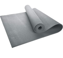 the Hello Fit PVC Non-Slip Yoga/Pilates Mat Gray Rectangle 68x24x3mm 10-Pack