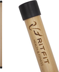 5Ft Natural Bamboo Yoga Stick, Exercise Stick, Stretching Stick, Versatile Tool
