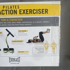 Everlast Pilates Rowing Action Exerciser Tone & Strengthen Workout with DVD