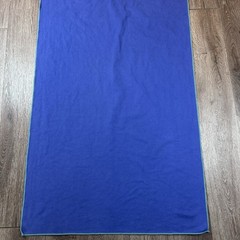 Manduka EQua Yoga Mat Towel Blue 25×68”