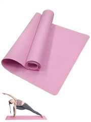 Yoga Mat Pilates Fitness Mat | Thickness Non Slip Yoga Cushion