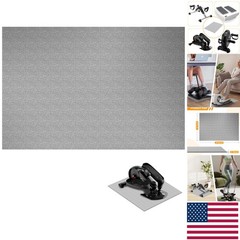 Elliptical Exercise Mat 19.7 x 23.6 – Non-Slip Stability and Protection