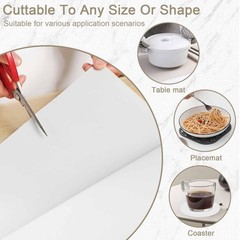 23.6″x15.7″(60cmx40cm) Large Silicone Mat for Kitchen Counter, Non-Slip Heat …