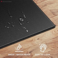 Bike Trainer Mat Compatible with Peloton Bike, for Treadmill & Row, THK 6mm,