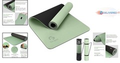 Eco Friendly Yoga Mat Non Slip Exercise Mat with Carrying Strap for Home