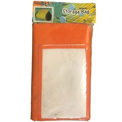 Aqua Lily Pad Storage Bag, Nylon Carry Bag for Water Mats Up to 18 Feet, Orange
