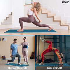 Foldable Yoga Exercise Mat – Lightweight, Anti-Slip, and Easy to Store for Yoga,