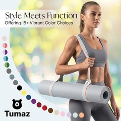 Yoga Mat Strap Adjustable Comfort Carrier Fits 2 Sizes