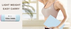 Hot Yoga Towel Non-Slip Yoga Mat Towel Ultra-Absorbent Microfiber Towel for Hot
