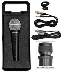 2 Rockville 15″ Powered 1000w Crossfit Gym Workout Speaker System+Mixer+Bracket