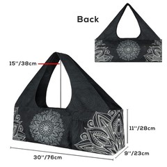 Yoga Mat Bag-Large with Strap,Zipper and Pockets Bags Carriers Fits All Your …