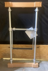 Basi Systems Pilates Wall Unit With Push Through Bar *NO SPRINGS*