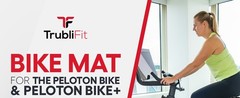 Bike Mat for Original Peloton Bike & Bike+ and Cross Training Bike & Bike+,