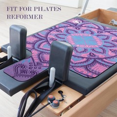 Pilates Mat, Non-Slip Foldable Mat for Gym & Fitness, Purple