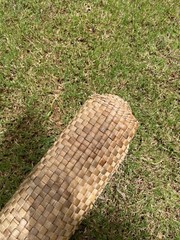Extra Long Water Hyacinth Exercise/Yoga Mat – 7 Feet – Handmade – 100% Natural