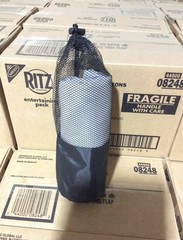 Quick-Drying Absorbent Microfiber Yoga Mat Towel Gray w/ Storage Bag