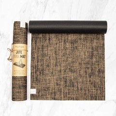 Eco-Friendly Jute Yoga Mat – High-Performance Vegan Exercise Mat 72″x24″ 0.2″ Th