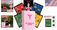 Engaging Pilates Workout Cards Deck – Bodyweight Fitness for All Levels