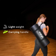 Yoga Mat For Yoga Gymnastics And Pilates Made Of Non Slip Nbr Foam Fitness M…