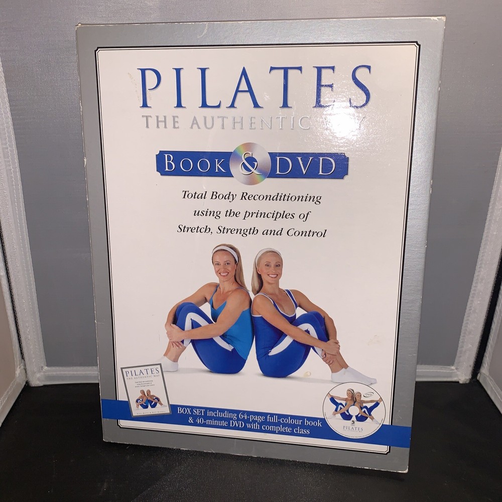 Pilates the authentic way book and DVD in box