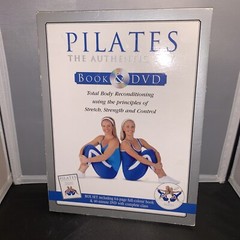 Pilates the authentic way book and DVD in box