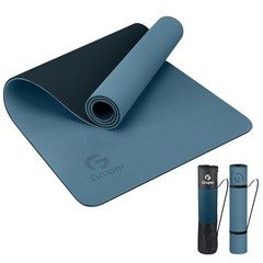 Yoga Mat Non Slip, Eco Friendly Fitness Exercise Mat with Carrying Strap,Pro …