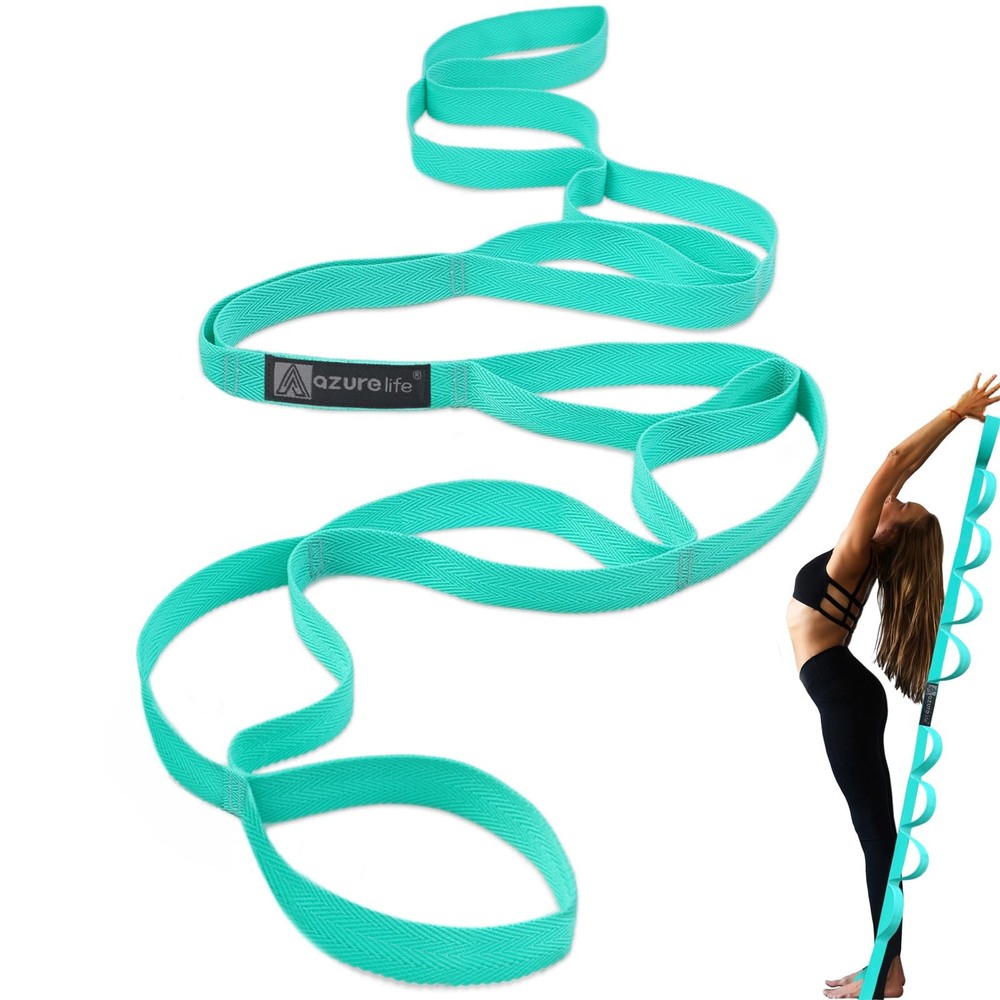 Premium Durable Stretch Straps with Loops, Stretching Strap for Physical Ther…