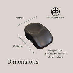 Pilates Pillow for Reformer – Head & Neck Support for Merrithew, Stott, Aeropila