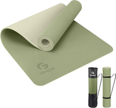 Yoga Mat Non Slip, Eco Friendly Fitness Exercise Mat with Carrying Strap,Pro Yog