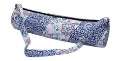 Multi Floral Yoga Mat Carrier Bags Hippie Mandala Cotton Bags With Shoulder US