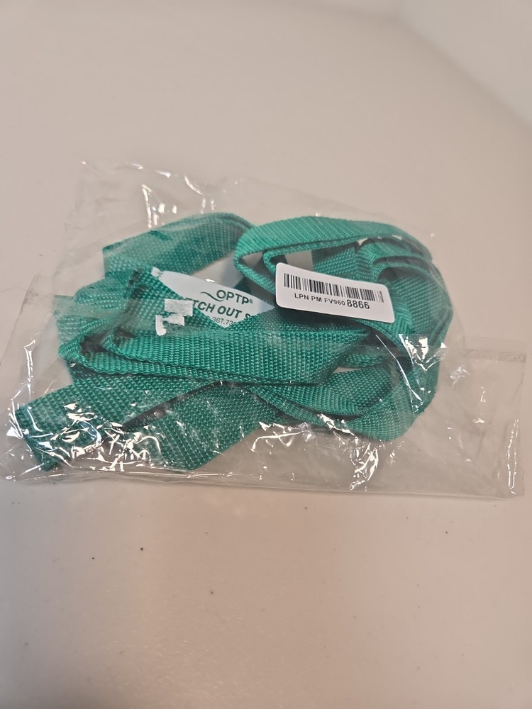 OPTP Stretch Out Strap for Exercise – Green (Brought in protective bag)