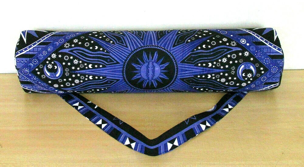 Indian Yoga Mat Carrier Bag Round Mandala Indian Large Bags With Shoulder