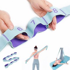 Stretch Straps, Elastic Stretching Strap with Adjustable 11 Loops, Fitness Le…