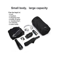 Small Sports Gym Bag Workout Lightweight Duffel Bags for Men and Women Black …