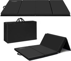 3’x6’x2 Thick Folding Gymnastics Exercise Mat Aerobics Stretching Yoga Mats