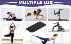 Yoga Knee Pad, Exercise Fitness Yoga Knee Pad Cushion, Foam Floor Pilates