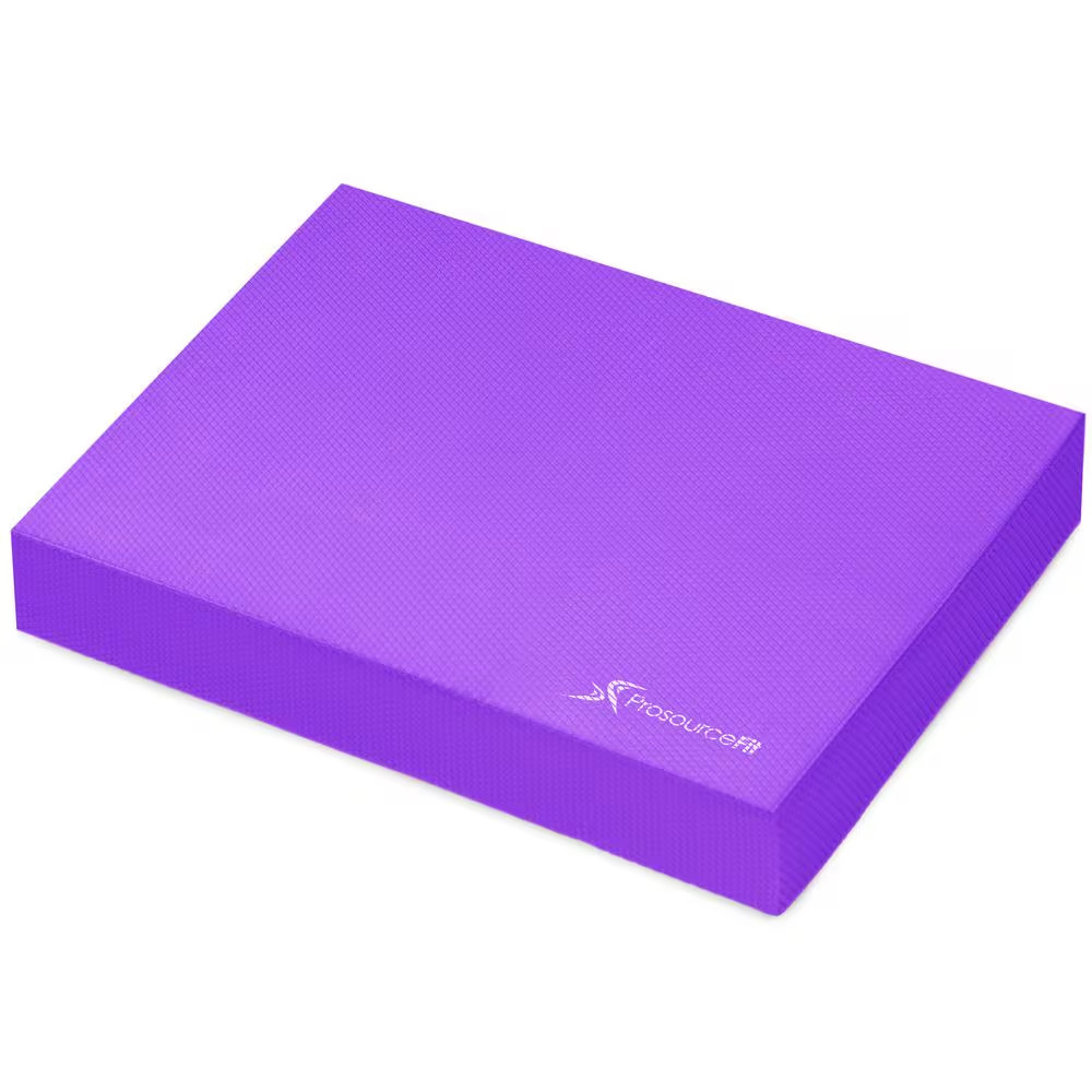 Exercise Balance Pad Foam Cushion Mat 15.5×12.5in Non Slip Knee Core Trainer