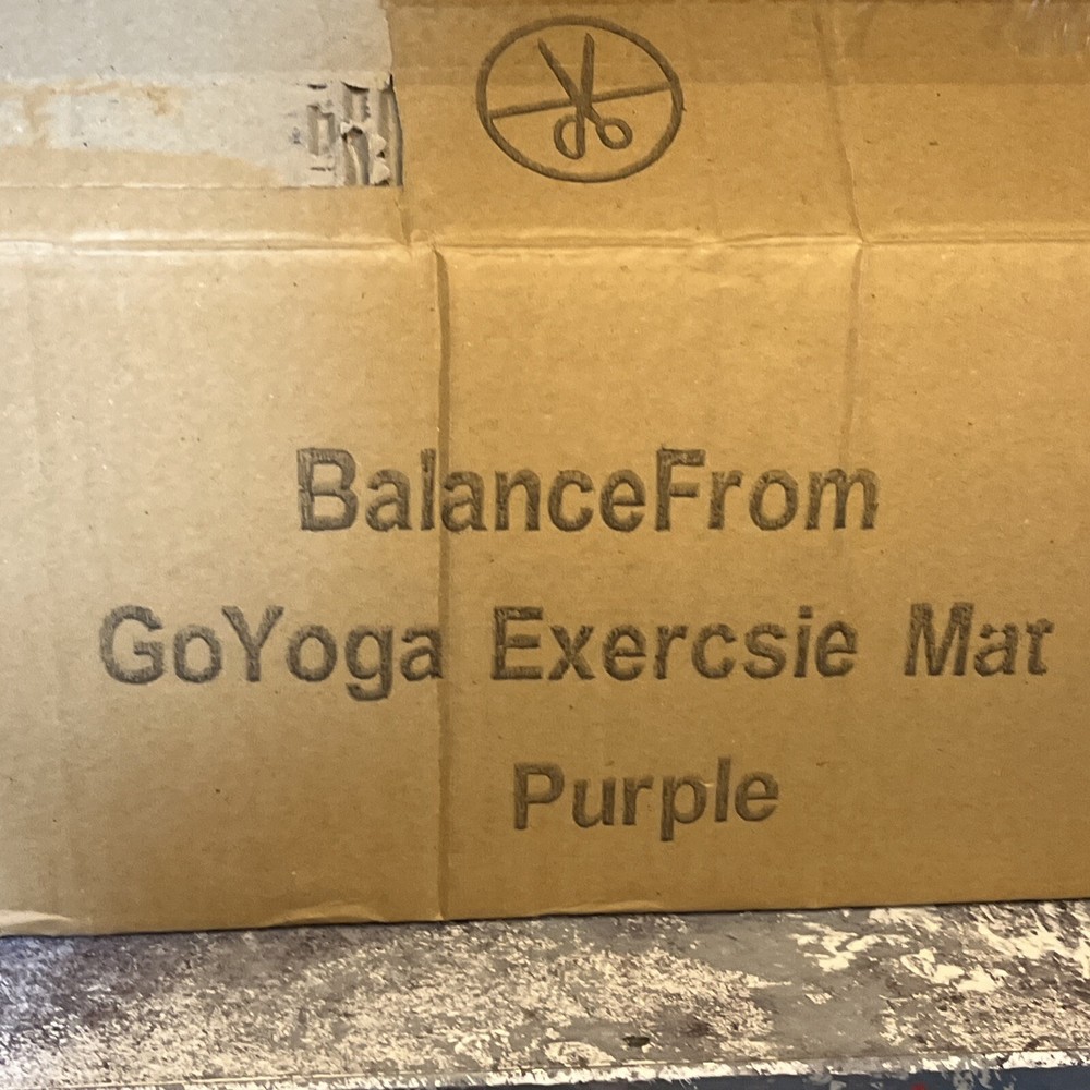 GoYoga All-Purpose 1/2-Inch Extra Thick High Density Anti-Tear Exercise Mat