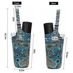 IwIeIaIrI Yoga Mat Bag for Women with Large Size Pocket and Zipper Pocket,Yoga B