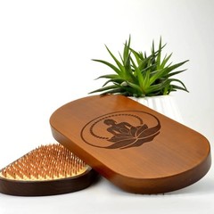 Dynamic Sadhu Board “Lotus” with Thermal Ash Copper Nails 10 mm/0.4 inch