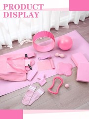 Gemscream 17 Pcs Yoga Essential Kit for Women, Pilates Equipment Starter Set …