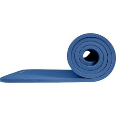Solana Yoga Mat Thick 1/2in Non-Slip Workout Mat with Denim Blue 1/2 inch