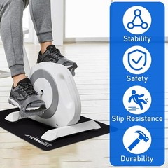 Non-Slip Workout Mat for Ellipse Leg Exerciser, Ellipse Machine Mat, Exercise