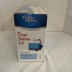Weight Watchers Yoga Starter Kit 2 Workouts DVD w/ Yoga Block & Strap NEW SEALED