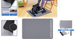 Non-Slip Mat for Under Desk Ellipticals – Stability & Floor Protection